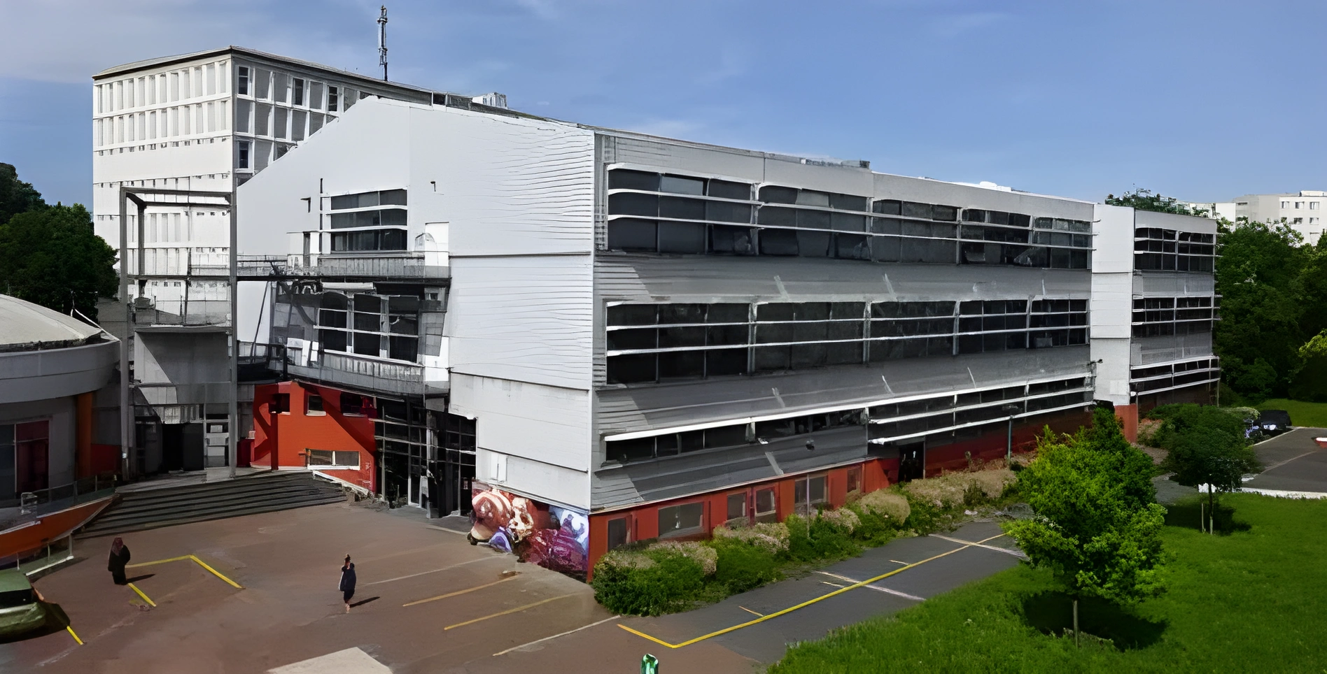 Bâtiment C de l'université Paris 8
